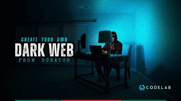 Dark Web from Scratch